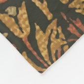 William Morris Bloementuin Tapijt Fleece Deken (Hoek)