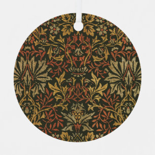 William Morris Bloementuin Tapijt Metalen Ornament