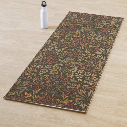 William Morris Bloementuin Tapijt Yogamat (In situ)