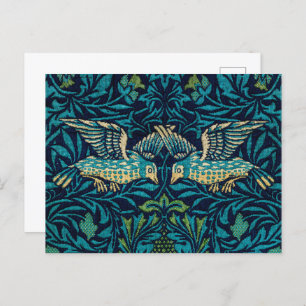 William Morris - bloemenvogels Briefkaart