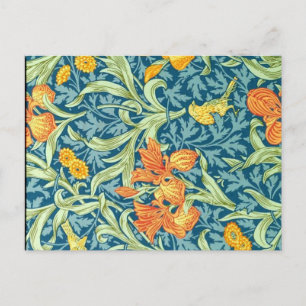 William Morris bloempatroon, Iris Briefkaart