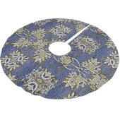 William Morris Blue and Gold Tulip Willow Design Kerstboom Rok (Gekanteld)