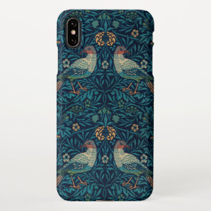 William Morris  Blue Birds Pattern iPhone C iPhone XS Max Hoesje