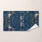 William Morris Blue Birds Tapestry Classic Bad Handdoek (Handdoek)