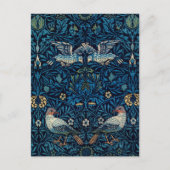 William Morris Blue Birds Tapestry Classic Briefkaart (Voorkant)