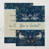 William Morris Blue Birds Tapestry Classic Kaart (Voorkant / Achterkant)