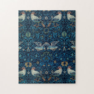 William Morris Blue Birds Tapestry Classic Legpuzzel