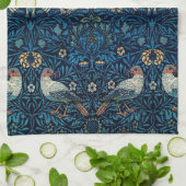 William Morris Blue Birds Tapestry Classic Theedoek (Gevouwen)