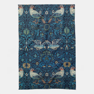 William Morris Blue Birds Tapestry Classic Theedoek
