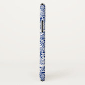 William Morris Blue Brother Rabbit Monogram Case-Mate iPhone Case (Achterkant / rechts)