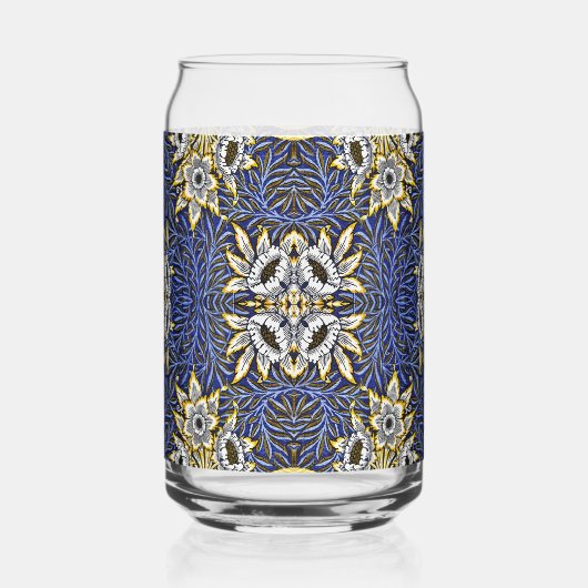 William Morris Blue et Gold Tulip Willow Design (Recto)