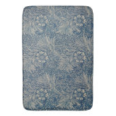 William Morris  Blue Floral Pattern Badmat (Voorkant Verticaal)
