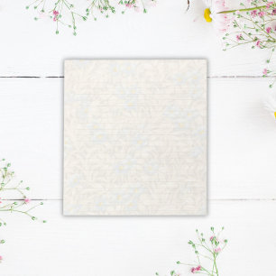 William Morris Blue Floral Pattern gevoerd Notitieblok