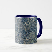 William Morris Blue Floral Pattern