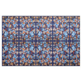William Morris Blue Grapes Pattern Stof (Fat Quarter)