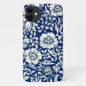 William Morris - Blue Mallow,  patroon Case-Mate iPhone Case (Achterkant)