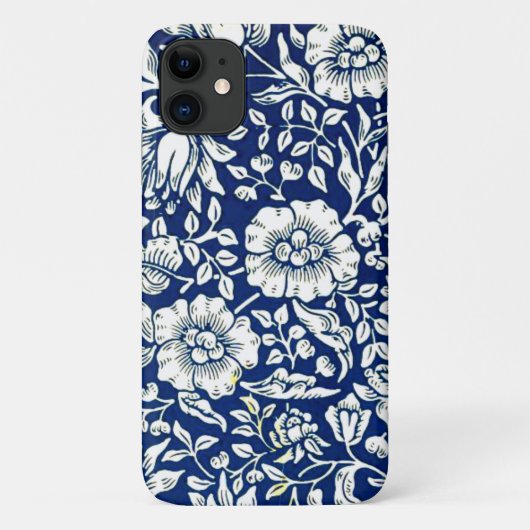 William Morris - Blue Mallow,  patroon Case-Mate iPhone Case (Achterkant)