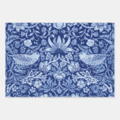 William Morris, Blue Monotone Inpakpapier Vel (Voorkant)