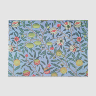 William Morris Blue Tissue Paper Decoupage Tissuepapier