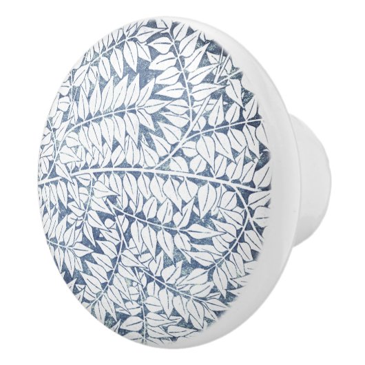 William * Morris Blue Willow Bough Keramische Knop (Rechts)