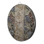 William Morris Bluebell Tapestry Design Dartbord (Voorkant Rechts)
