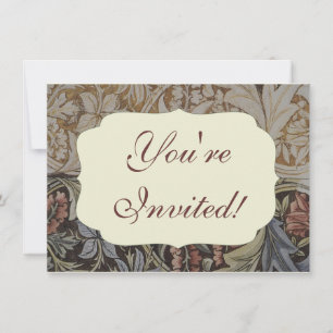 William Morris Bluebell Tapestry Design Kaart