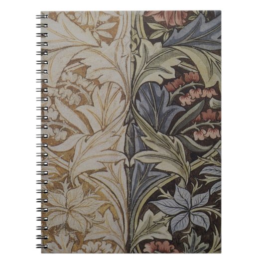 William Morris Bluebell Tapestry Design Notitieboek (Voorkant)