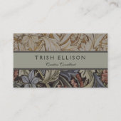 William Morris Bluebell Tapestry Design Visitekaartje (Voorkant)