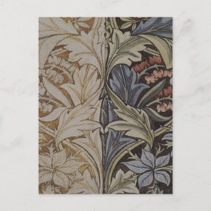 William Morris Bluebell Tapijt Botanische Klassiek Briefkaart