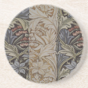 William Morris Bluebell Tapijt Botanische Klassiek Zandsteen Onderzetter