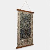 William Morris bomen en vogels Hangend Wandkleed (Gebogen)