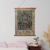 William Morris bomen en vogels Hangend Wandkleed (Slaapkamer)