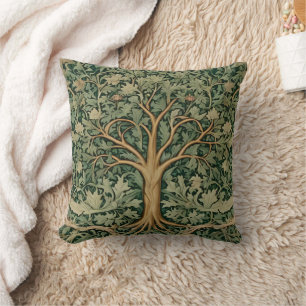William Morris Boom Des Levens Vintage Pre-Raphael Kussen