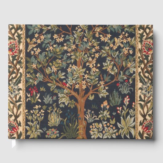 William Morris - Boom van het leven Gastenboek (Voorkant)
