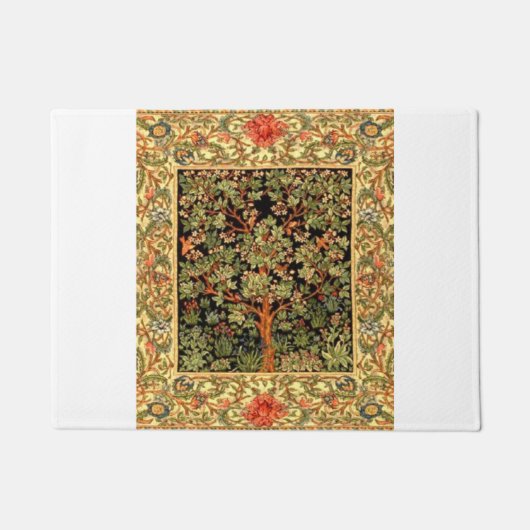 William Morris - Boom van het Life Pattern Deurmat (Voorkant)