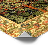 William Morris - Boom van het Life Pattern Poster (Hoek)