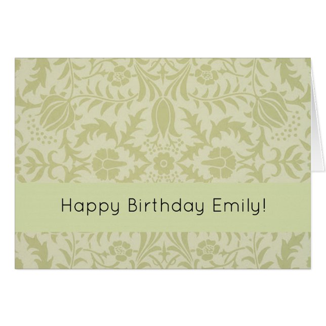 William Morris Borage Wedding Soft Green (Voorkant Horizontaal)