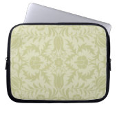 William Morris Borage Wedding Soft Green Laptop Sleeve (Voorkant)