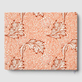 William Morris Botanical Apple Design Gastenboek (Achterkant)