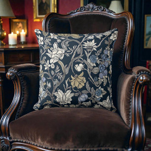 William Morris botanisch damastpatroon Kussen