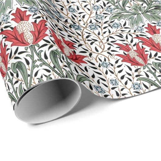 William Morris Bourne Pattern Cadeaupapier (Rol Hoek)