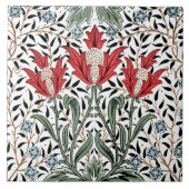 William Morris  Bourne Pattern Tegeltje (Voorkant)