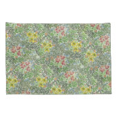  William Morris Bower Flowers Greenery Kussensloop (Achterkant-Rechts)
