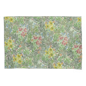  William Morris Bower Flowers Greenery Kussensloop (Voorkant-Links)