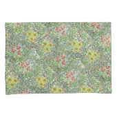  William Morris Bower Flowers Greenery Kussensloop (Voorkant-Rechts)
