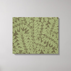 William Morris Branch Art Nouveau Klassiek Ontwerp Canvas Afdruk