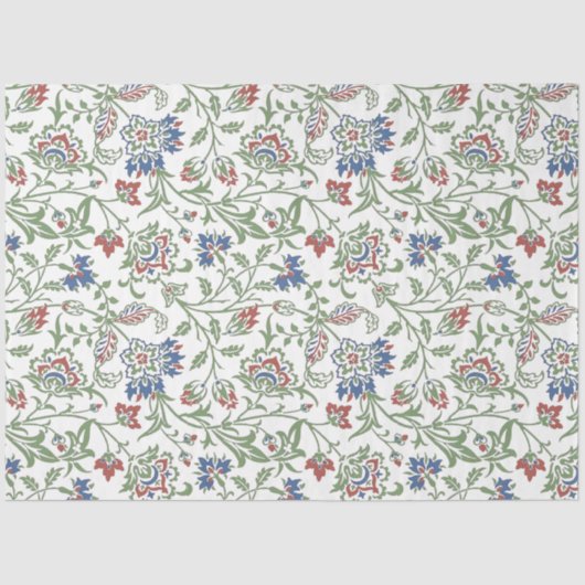 William Morris  Brentwood Pattern Tissuepapier (Voorkant)