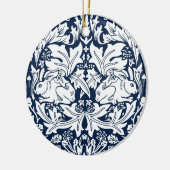 William Morris Brer Konijnenpatroon Keramisch Ornament (Links)