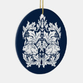 William Morris Brer Konijnenpatroon Keramisch Ornament (Rechts)