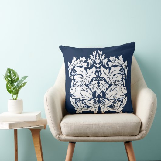 William Morris Brer Konijnenpatroon Kussen (Stoel)